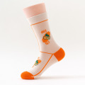 Long Slouch Sox for Women Thick Winter Terry Sole Fluorescent Color Cotton Crew Women Girls Socks